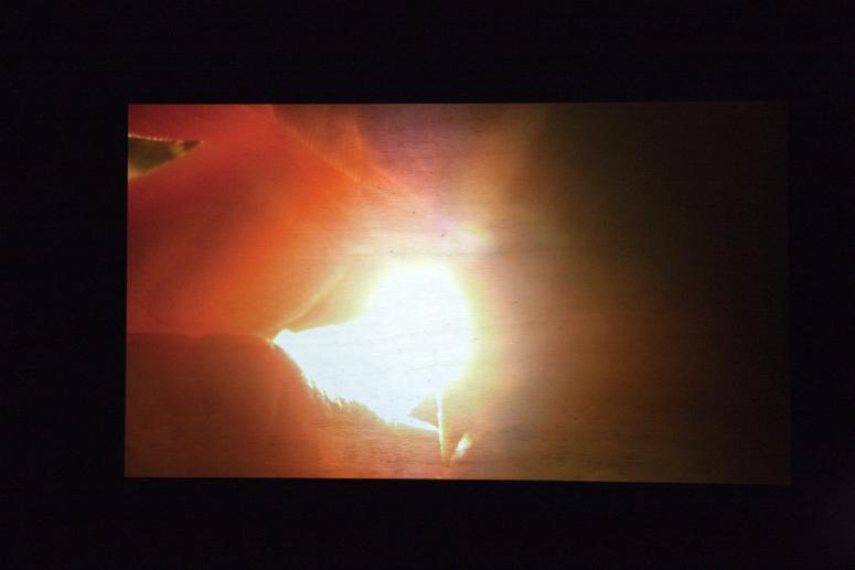 Digital image IRC.2012.04117 showing Danny Bracken's installation, What You Can See from the Light, at the Mattress Factory, 2010.