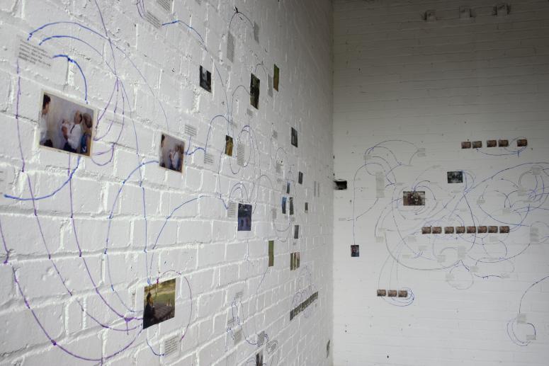 Digital image IRC.2012.04023 showing Deborah Aschheim's installation, On Memory, at the Mattress Factory, 2006.