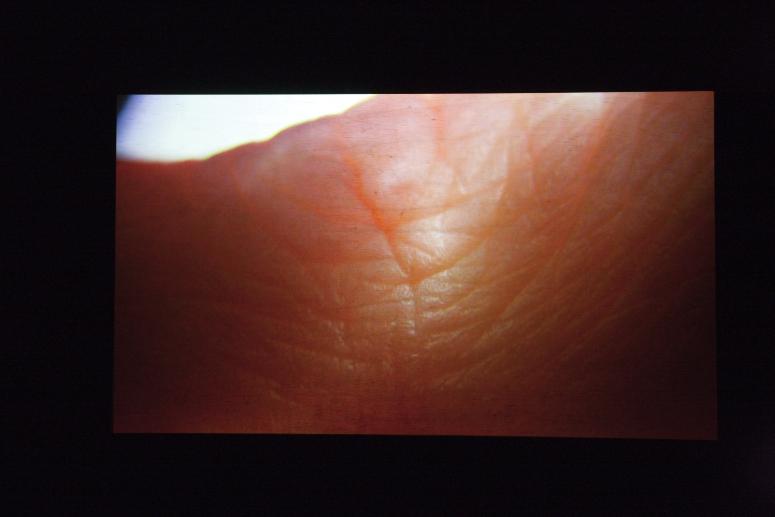 Digital image IRC.2012.04120 showing Danny Bracken's installation, What You Can See from the Light, at the Mattress Factory, 2010.