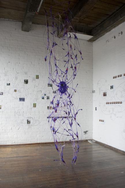 Digital image IRC.2012.04024 showing Deborah Aschheim's installation, On Memory, at the Mattress Factory, 2006.