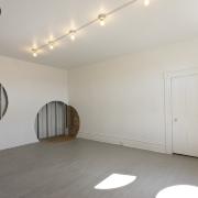 Digital Image IRC.2012.04025 showing Nina Marie Barbuto's installation, Glory Holes, at the Mattress Factory, 2012.