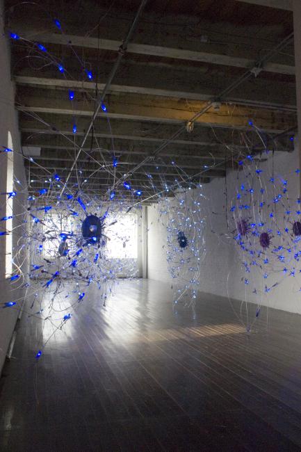 Digital image IRC.2012.03999 showing Deborah Aschheim's installation, On Memory, at the Mattress Factory, 2006.