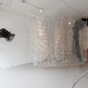 Digital image IRC.2012.03822 showing Atticus Adams's installation, castles in the air, at the Mattress Factory, 2009.