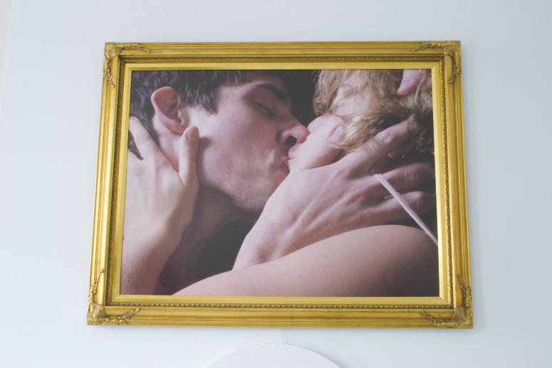 Digital image IRC.2012.03854 showing Anne Angyal's installation, The Hall and Foyer, at the Mattress Factory, 2006.