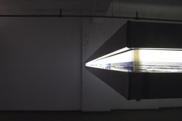 Digital image IRC.2012.06889 showing Erik García Gómez's installation, Landscape, at the Mattress Factory, 2004.