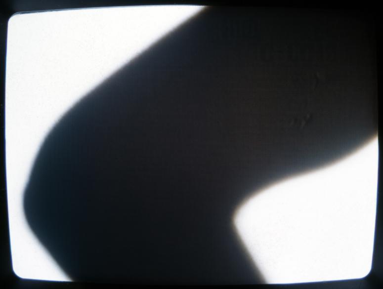 slide IRC.2012.01130 (old number: CAZ.L-S012) showing Lynn Cazabon's installation, Spot, at the Mattress Factory, 1998.