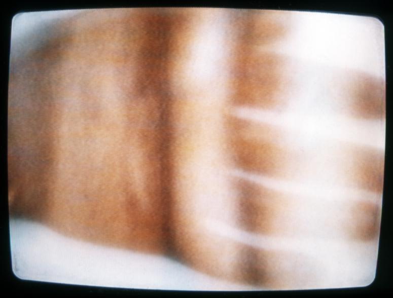 slide IRC.2012.01134 (old number: CAZ.L-S016) showing Lynn Cazabon's installation, Spot, at the Mattress Factory, 1998.