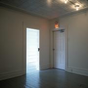 slide IRC.2012.01147 (old number: CHI.X-D001) showing the Chicago 6's installation, A Collaboration, at the Mattress Factory, 1993.