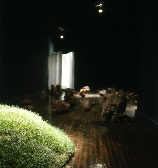 slide IRC.2012.00714 (old number: CIO.A-E015) showing Angelo Ciotti's Earth Works, 1983