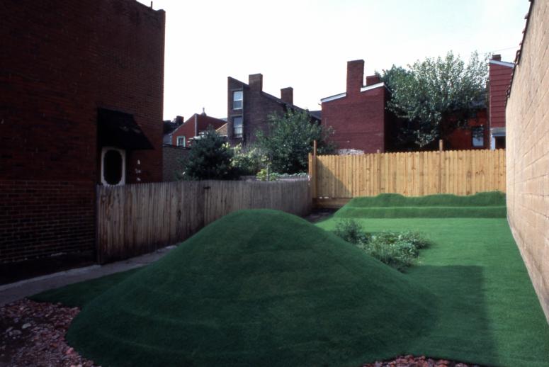 slide IRC.2012.00725 (old number: CIO.A-E026) showing Angelo Ciotti's Earth Works, 1983