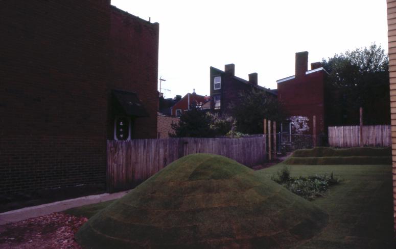 slide IRC.2012.00735 (old number: CIO.A-E036) showing Angelo Ciotti's Earth Works, 1983