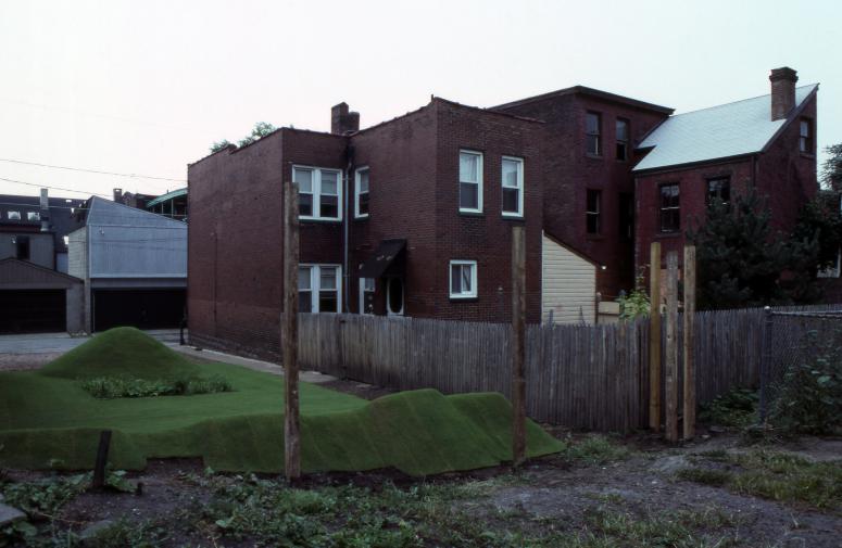 slide IRC.2012.00734 (old number: CIO.A-E035) showing Angelo Ciotti's Earth Works, 1983