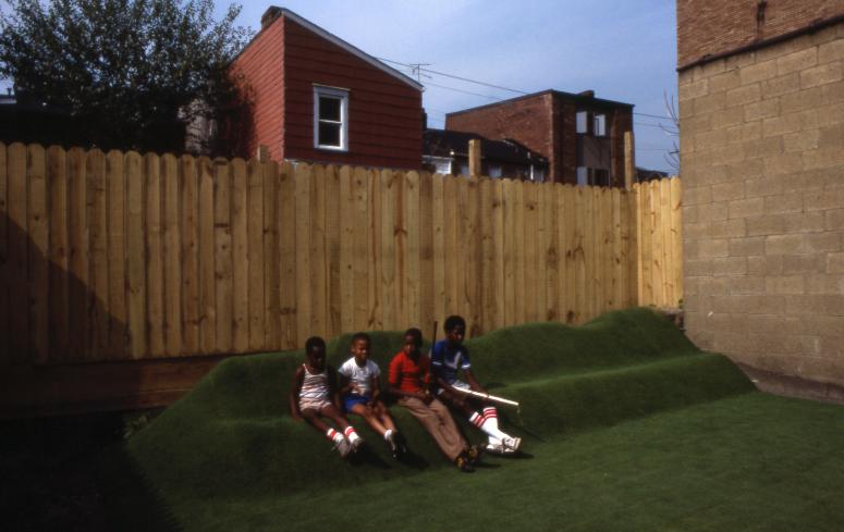 slide IRC.2012.00729 (old number: CIO.A-E030) showing Angelo Ciotti's Earth Works, 1983