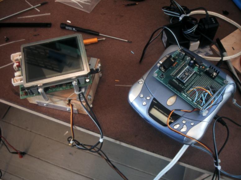 exhibitions slide IRC.2012.00531 (old number BOY.J_S-005) showing Jeremy Boyle's The Studio Project installation for Factory Installed sponsored by Creative Heights at the Mattress Factory, 2003.