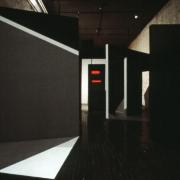 slide IRC.2012.00583 (old number: BUS.K-U001) showing Kendall Buster's Untitled installation at the Mattress Factory, 1985.