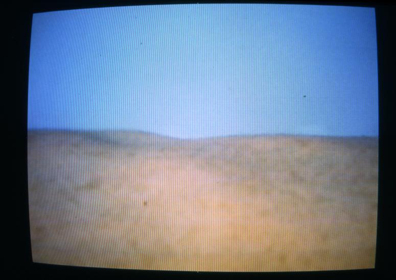 slide IRC.2012.00497 (old number: BLA.D-M010) showing David Blatherwick's installation, Multiple Horizon, at the Mattress Factory, 1998.