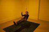 Installation Photograph Depicting Jeffrey Carpenter, <em>Swing Set Summer</em>, 2005 at the Mattress Factory 