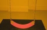 Installation Photograph Depicting Jeffrey Carpenter, <em>Swing Set Summer</em>, 2005 at the Mattress Factory 
