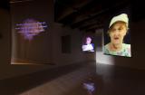 Digital image IRC.2013.04390 showing Loraine Leeson's video installation, Active Energy: Pittsburgh, at the Mattress Factory, 2012.