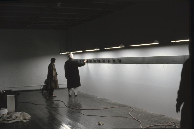 slide IRC.2013.04153 showing Hans Peter Kuhn's installation, Scanner, at the Mattress Factory, 2001 [old file name KUH.P-S006].