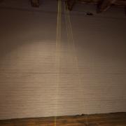 Digital image IRC.2013.03731 showing David Beattie's piece, Latent Weight, part of his exhibition, Old Light, New Darkness, at the Mattress Factory, 2010.