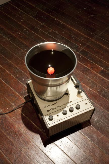 Digital image IRC.2013.03755 showing David Beattie's piece, Super Collider, part of his exhibition, Old Light, New Darkness, at the Mattress Factory, 2010.