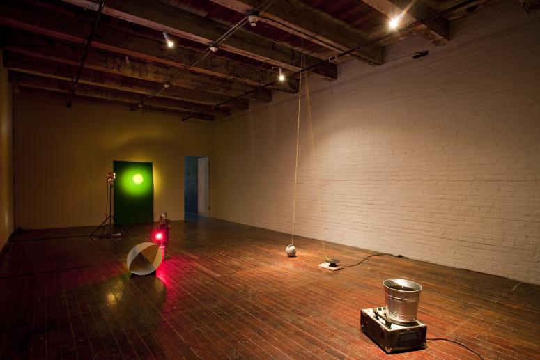 Digital image IRC.2013.03763 showing David Beattie's exhibition, Old Light, New Darkness, at the Mattress Factory, 2010.