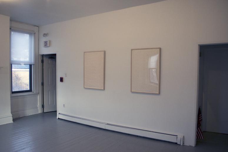 Digital image IRC.2013.03044 showing Charles Benefiel's installation, Random Numeric Repeater #8, #10, at the Mattress Factory, 2005.