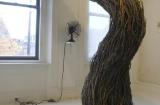 Digital image IRC.2012.06598 showing Alexandra Johnson Watrous's installation, Raising Trees, at the Mattress Factory, 2006.