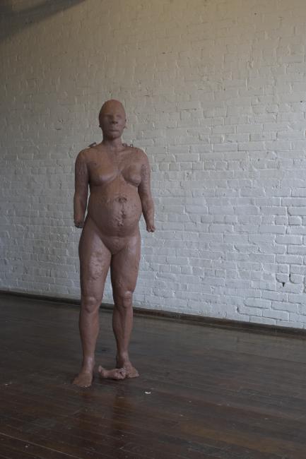 Digital image IRC.2013.02806 showing Edie Tsong's installation, Endless Self-Portrait/Portrait of an Audience, at the Mattress Factory, 2005.