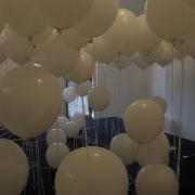 Digital image IRC.2013.02098 showing Jill Larson's installation, Chance, at the Mattress Factory, 2005.