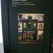 Digital image IRC.2013.01980 showing Jay Dantry's installation, BookPeople, at the Mattress Factory, 2005.