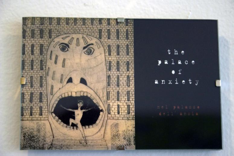 Digital image IRC.2013.01919 showing Francis Crisafio's installation, Excerpts from the Palace of Anxiety, at the Mattress Factory, 2005.